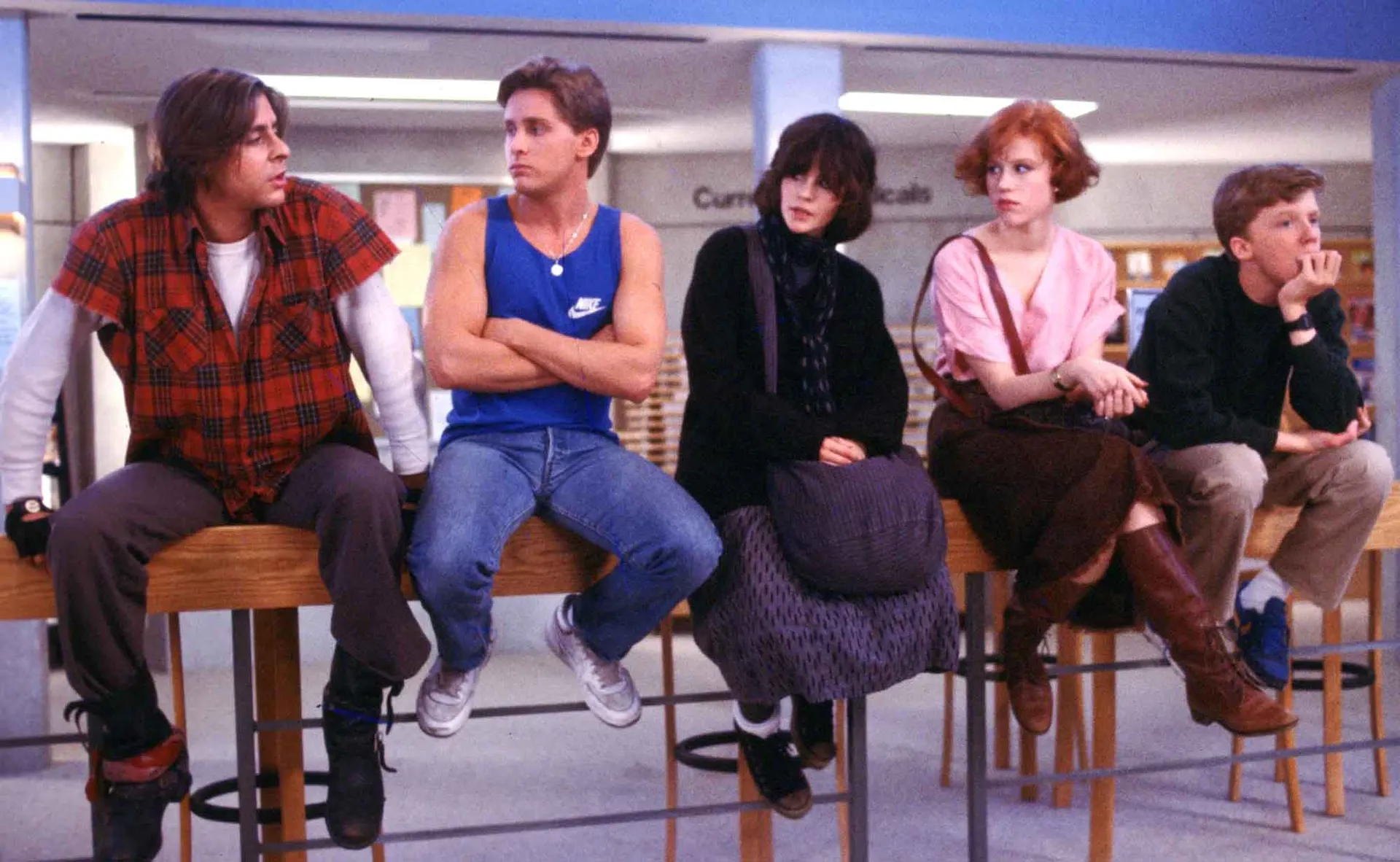 The Breakfast Club in detention