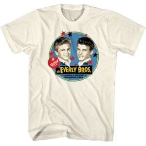 Everly Bros in Person Men’s T Shirt