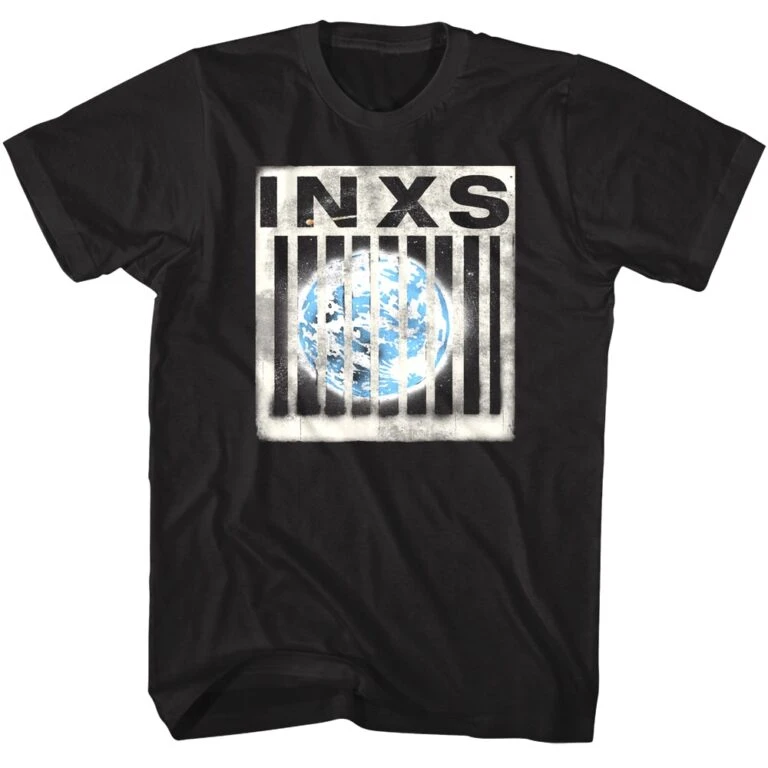 INXS Caged Earth Men’s T Shirt