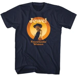 Jewel Freewheelin’ Woman Sun Men’s T Shirt