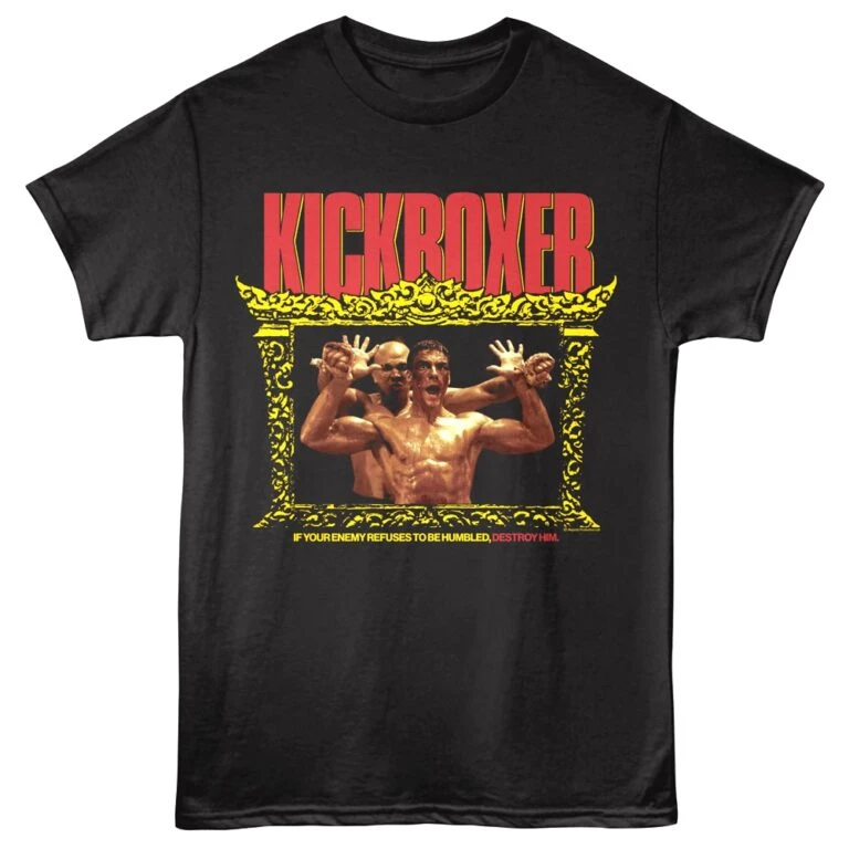 Kickboxer Destroy Him Men’s T Shirt
