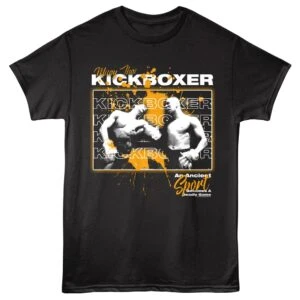 Kickboxer Muay Thai Splatter Men’s T Shirt