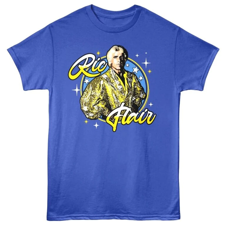Ric Flair Gold Robe Sparkle Men’s T Shirt