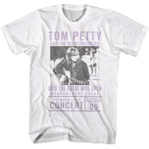 Tom Petty Into The Great Wide Open Men’s T Shirt