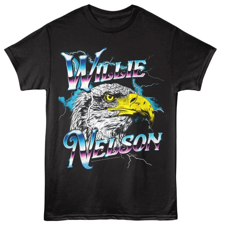 Willie Nelson Thunder Eagle Men’s T Shirt