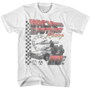 Back to the Future Racing Men’s T Shirt