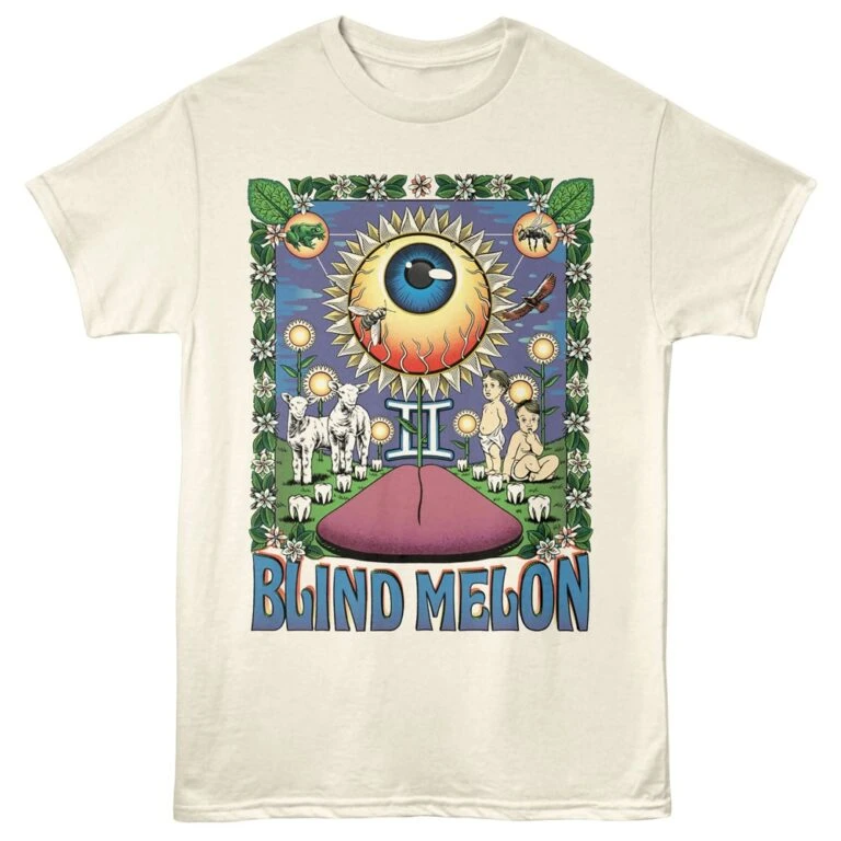 Blind Melon Sunflower Eye Art Men’s T Shirt