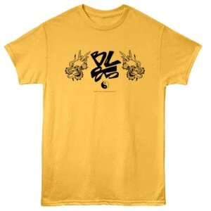 Bruce Lee 85 Yin Yang Dragon Men’s T Shirt