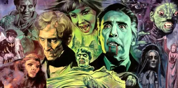 Hammer House of horror monsters