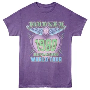 Journey 1980 Departure World Tour Men’s T Shirt