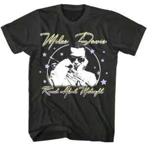 Miles Davis Round About Midnight Stars Men’s T Shirt