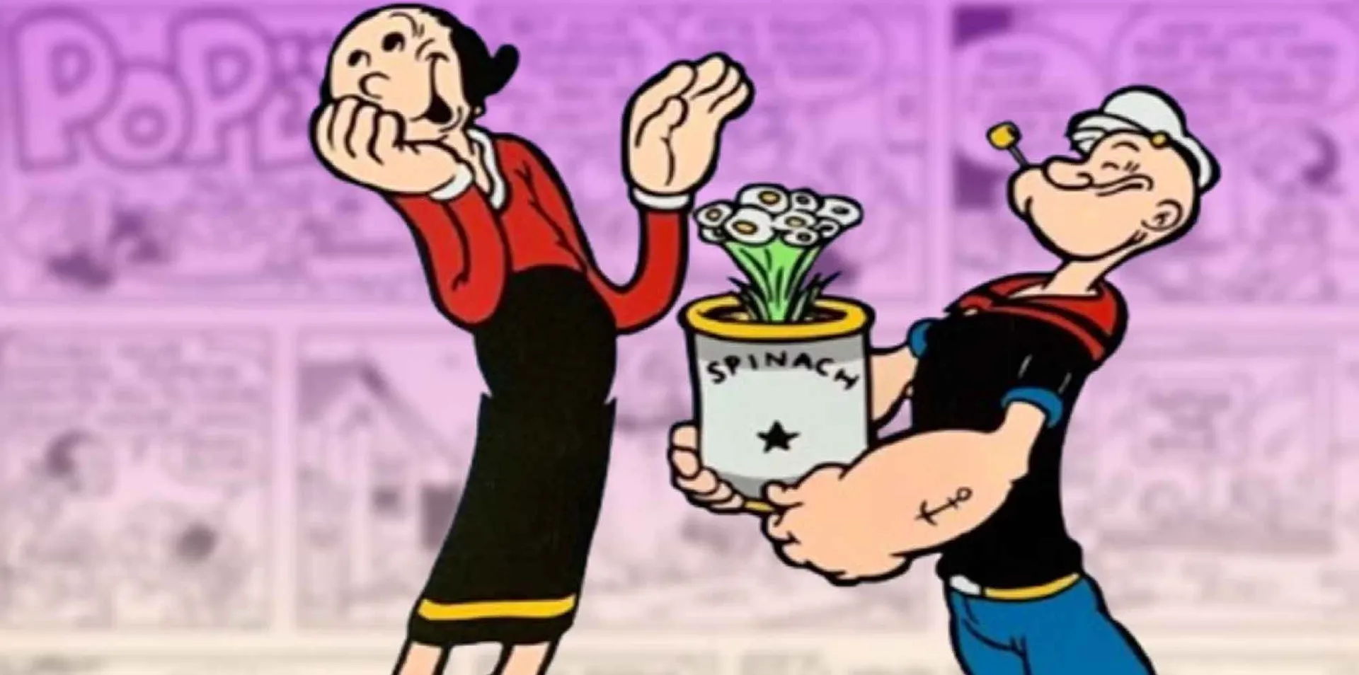 Popeye and Olive T-Shirts