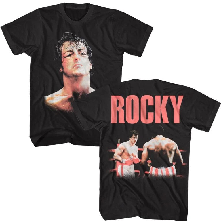 Rocky After Apollo Fight Men's T Shirt Black