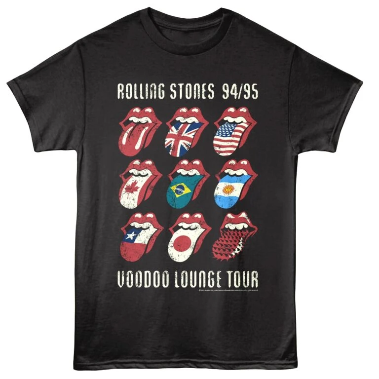 Rolling Stones Voodoo Lounge World Tour Men’s Shirt