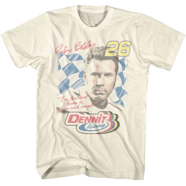 Talladega Nights Plain & Simple Men’s T Shirt