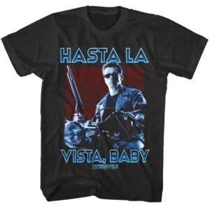 Terminator 2 Hasta La Vista Baby Men’s T Shirt