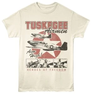 Tuskegee Airmen Aim High Men’s T Shirt
