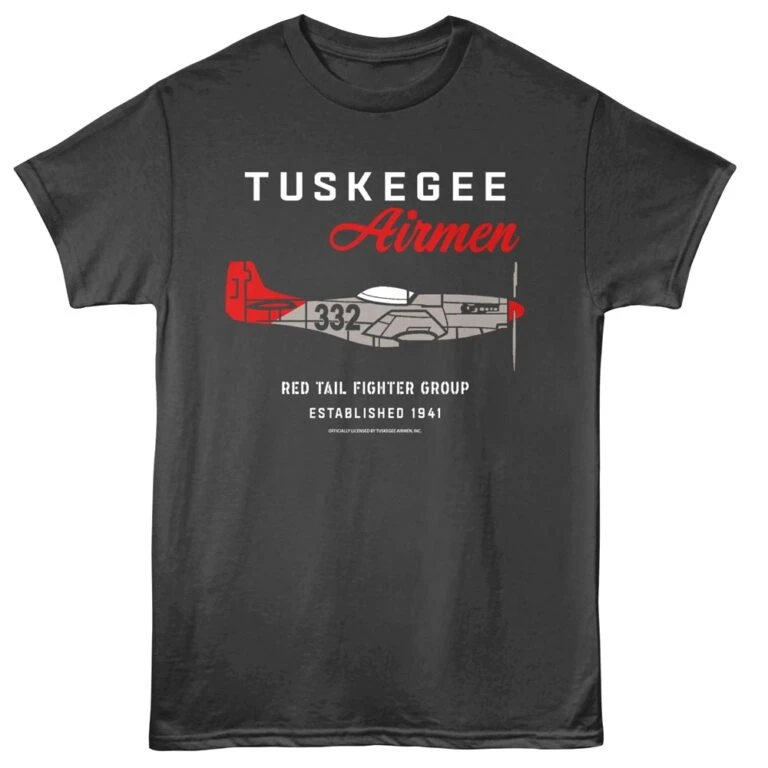 Tuskegee Airmen Red Tail Fighter Group Men’s T Shirt