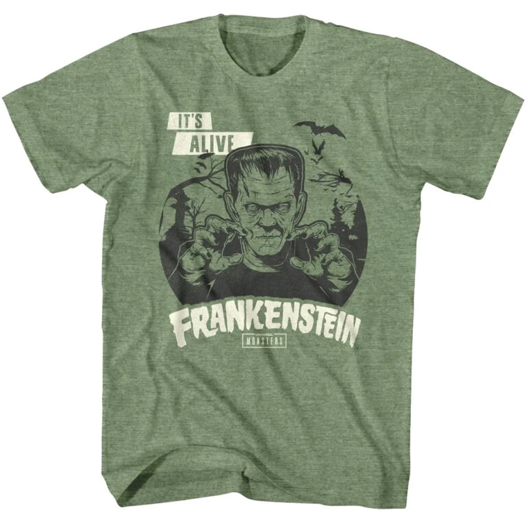 Frankenstein It’s Alive Men’s T Shirt