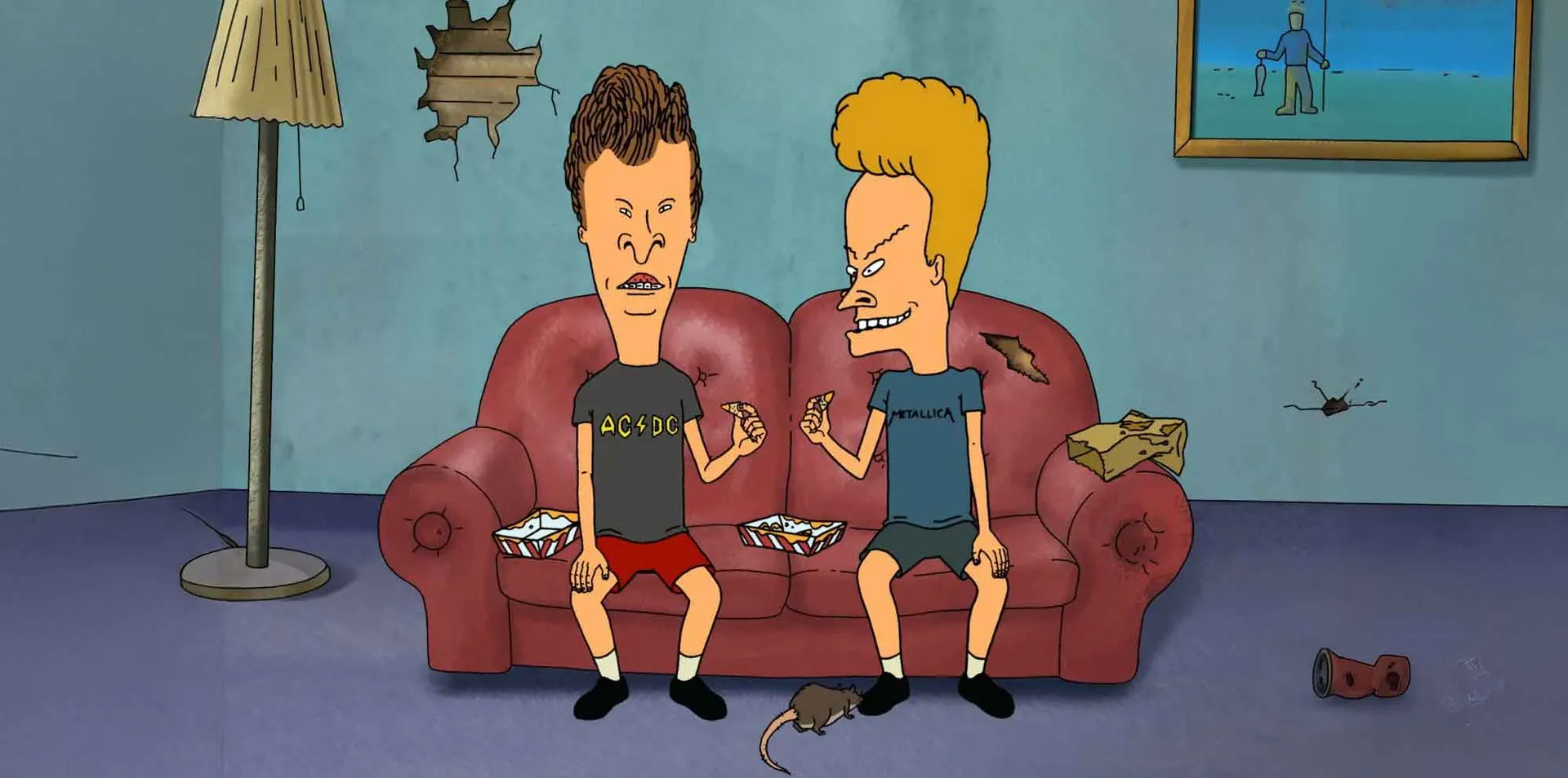 Beavis and Butthead sofa king cool