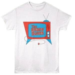 Brady Bunch Vintage TV Logo Men’s T Shirt