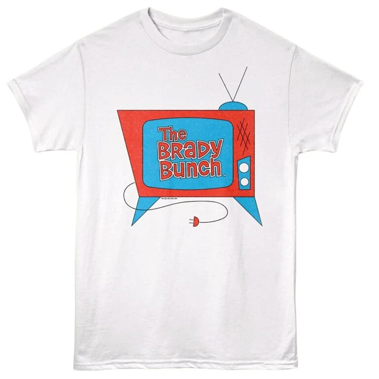 Brady Bunch Vintage TV Logo Men’s T Shirt