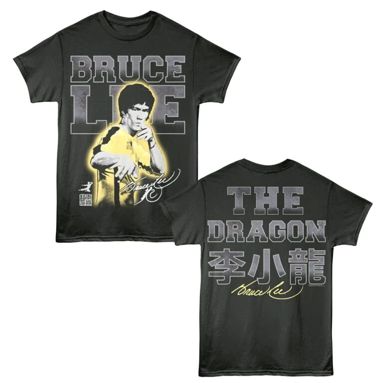 Bruce Lee The Dragon Glow Men’s T Shirt