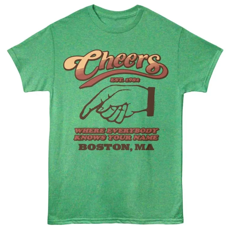 Cheers Bar Entrance Sign Men’s T Shirt