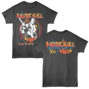 Jimi Hendrix New York 1970 Men’s T Shirt