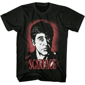 Scarface Comic Close-up Men’s T Shirt