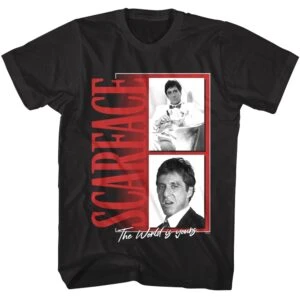 Scarface Tony Montana Profile Pics Men’s T Shirt