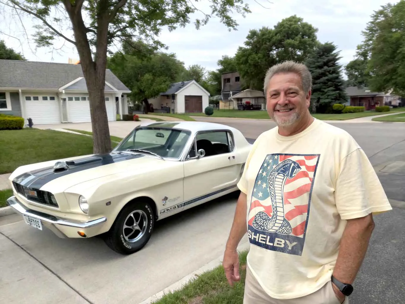 Gearhead Dad with his GT Mustang