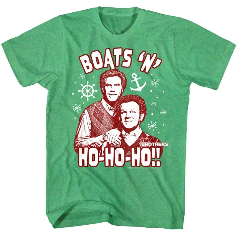 Step Brothers Boats N Ho-Ho-Ho Men’s T Shirt