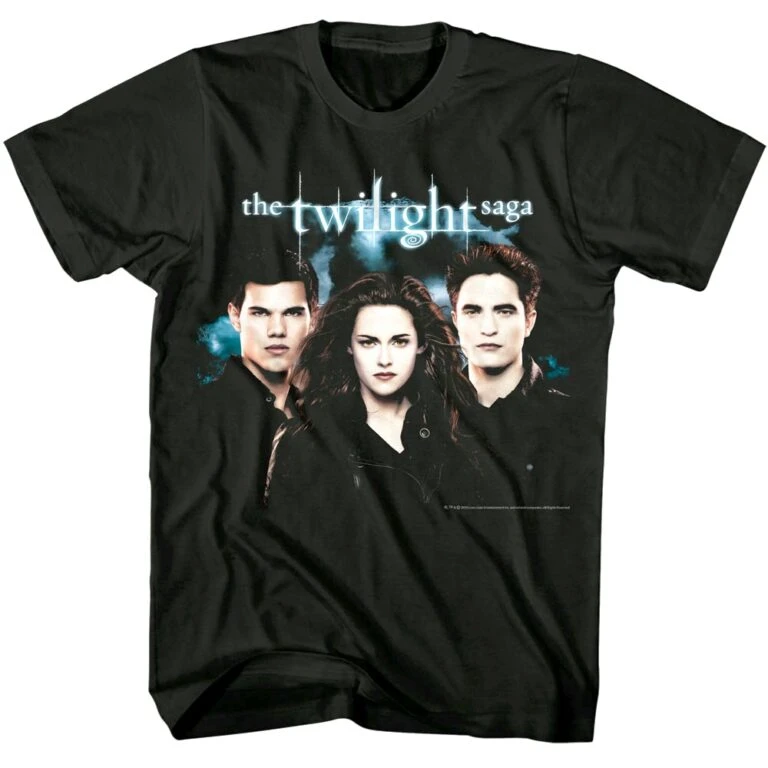 Twilight Jacob Bella Edward Trio Men’s T Shirt
