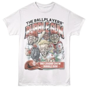 Big League Chew Ballplayers Gum Blue Team Men's T Shirt