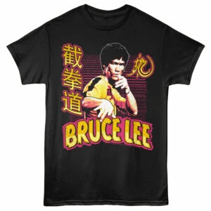 Bruce Lee Chinese Neon Men’s T Shirt
