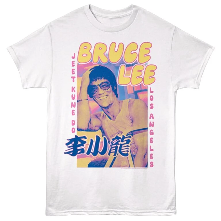 Bruce Lee Los Angeles Hippie Men’s T Shirt
