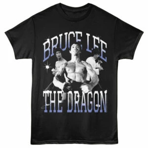 Bruce Lee Dragon Triple Threat Men’s T Shirt