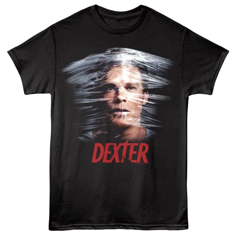 Dexter Plastic Wrap Men’s T Shirt