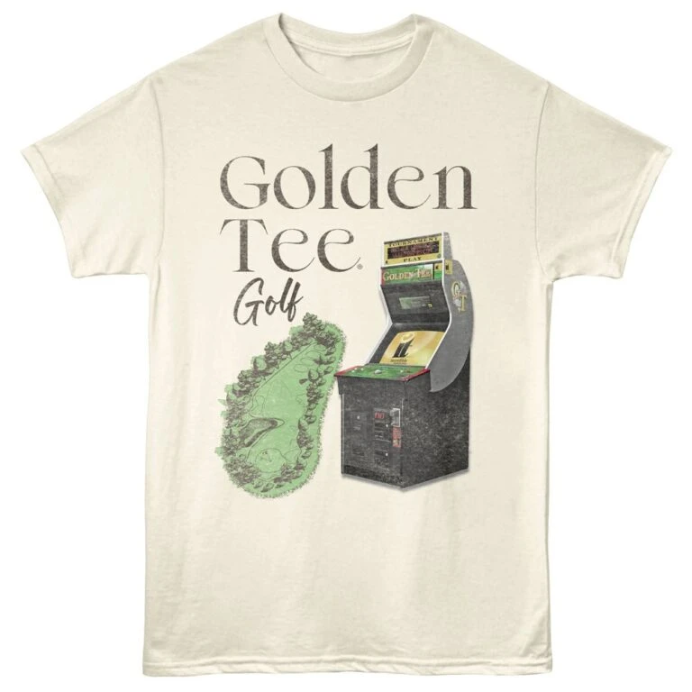 Golden Tee Mens tshirt Swing Softer Ivory