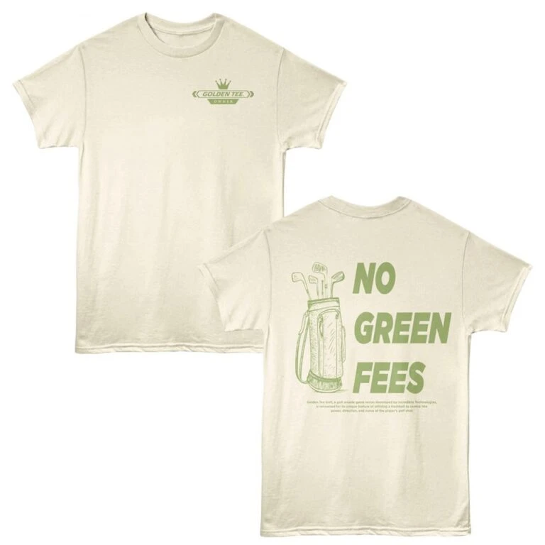Golden Tee Golf No Green Fees Men’s T Shirt