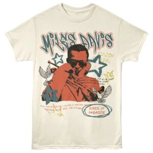 Miles Davis Birds of Paradise Graffiti Men’s T Shirt