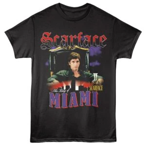 Scarface the King of Miami Men's T Shirt
