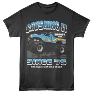 Bigfoot Crushing It Men's T Shirt