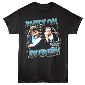 Bill & Ted Party on Air Guitar Men's T Shirt