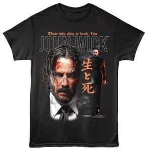 John Wick Those who Cling to Death Men's T Shirt