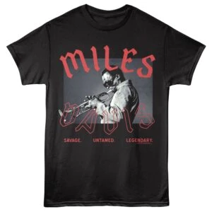 Miles Davis Savage Untamed Legendary Men's T Shirt