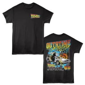 Back to the Future Outatime Racing 88 Men's T Shirt