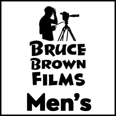 Vintage Bruce Brown Films Men's Tee, classic skateboarding and filmmaking design. Perfect for film lovers and skate enthusiasts.