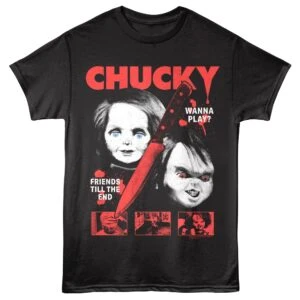 Chucky Friends til the End Men's T Shirt